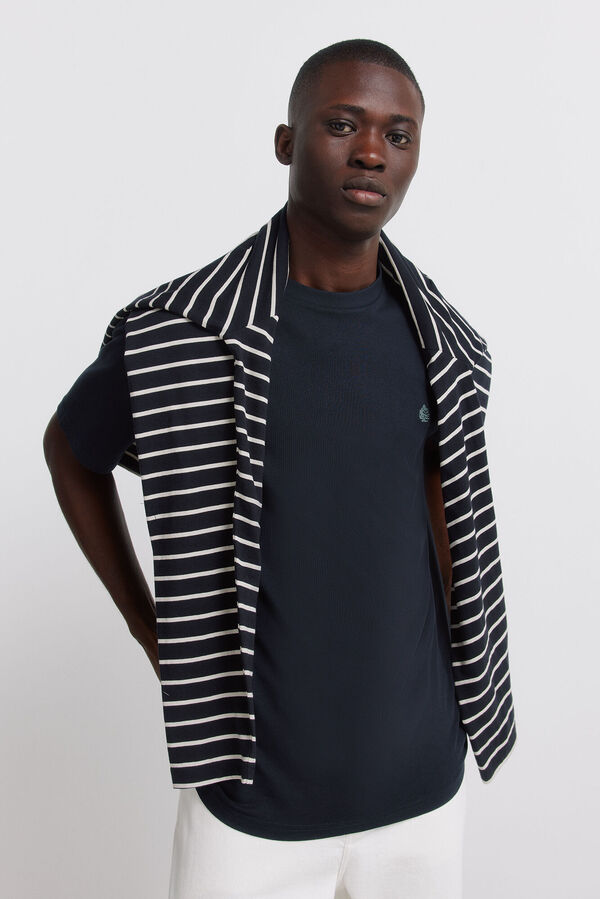 Springfield Springfield logo basic T-shirt blue