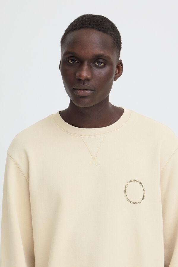 Blend Round neck sweatshirt marron
