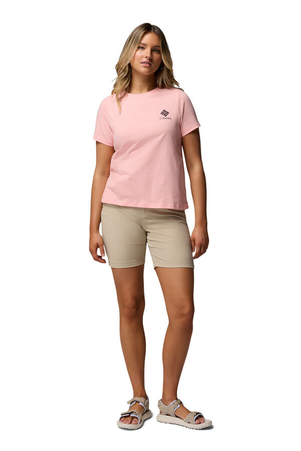 Columbia Printed T-shirt Rolling Bend&trade; pink