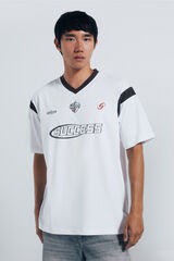 Springfield T-shirt sport success blanc