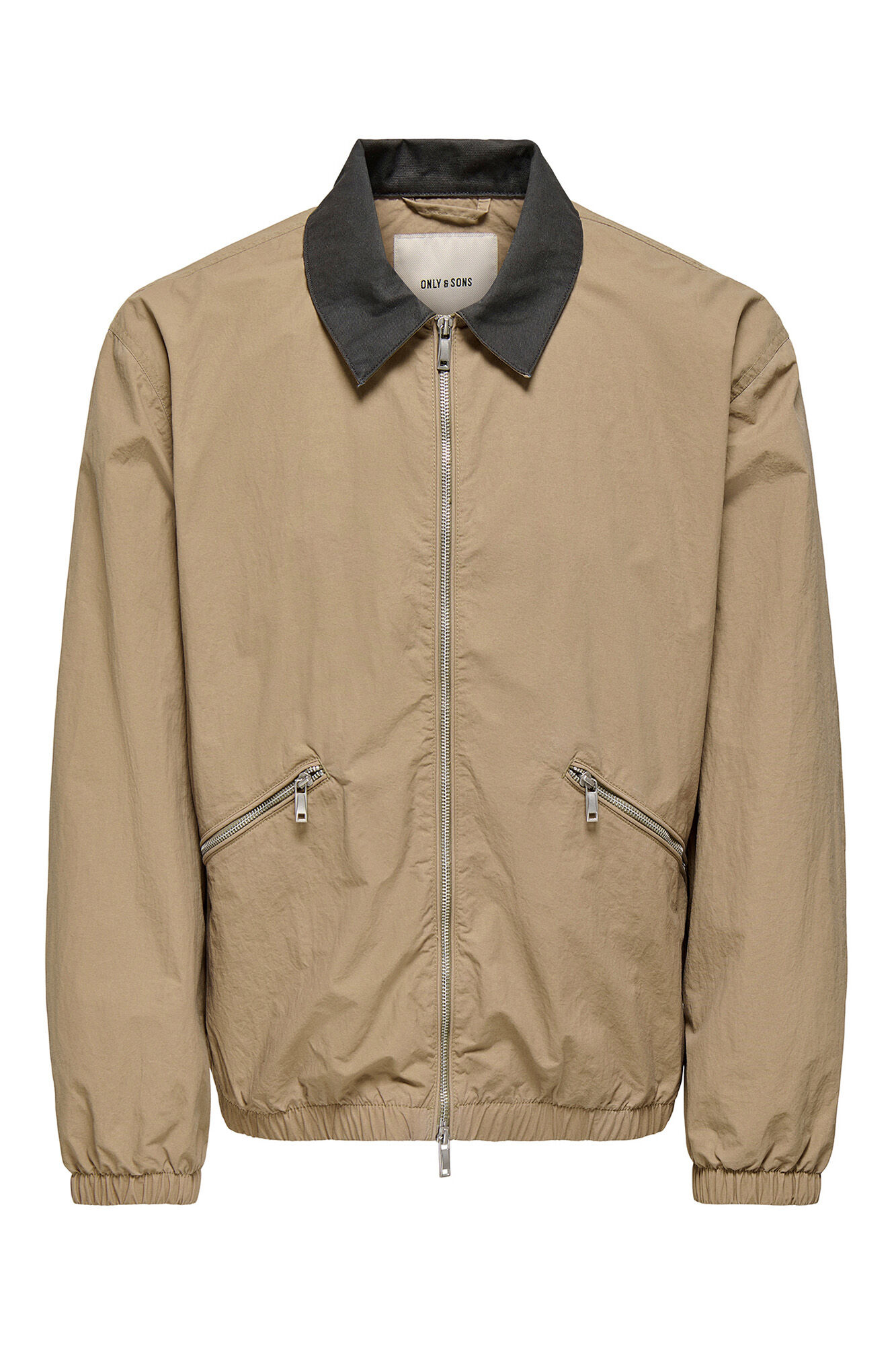 Only & Sons Chaqueta con pu&ntilde;os el&aacute;sticos