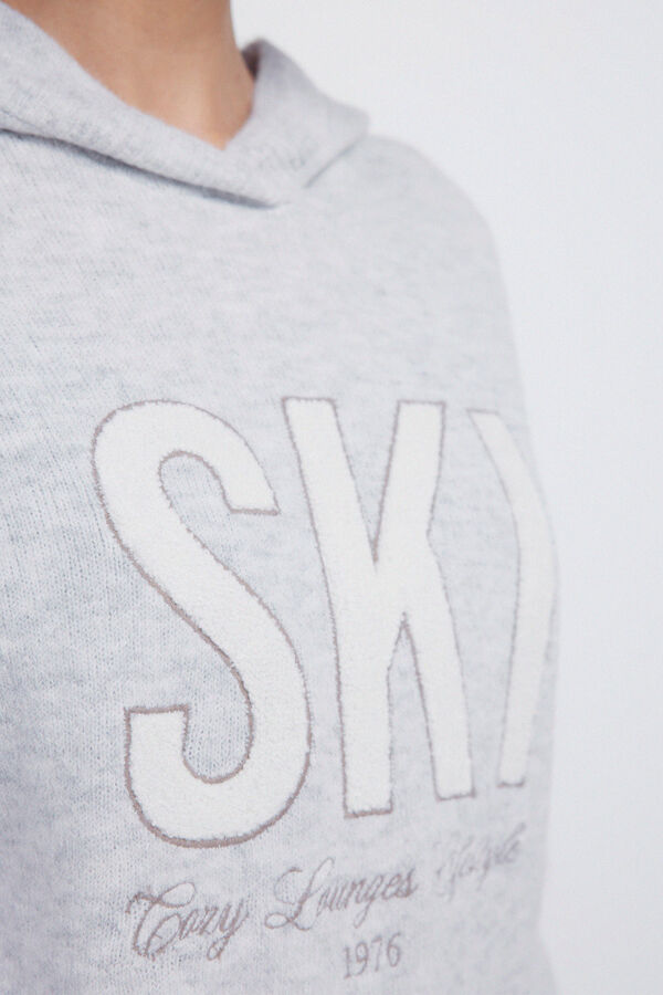 Springfield "Ski" hood jumper grey
