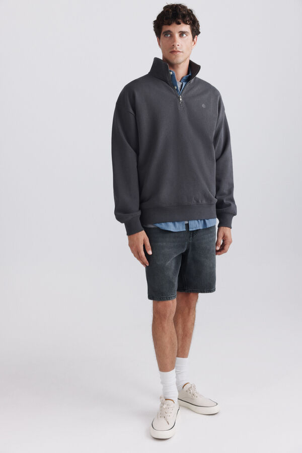 Springfield Trucker sweatshirt grey