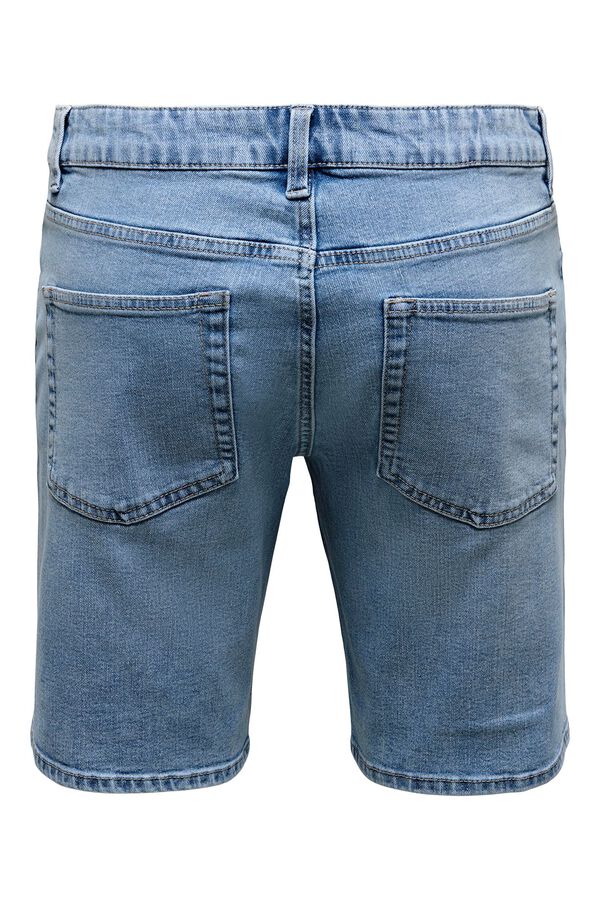 Only & Sons Denim Bermuda shorts blue