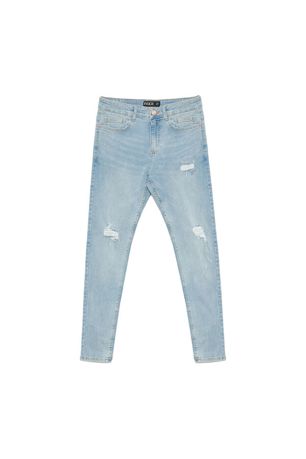 Springfield Skinny Jeans blau