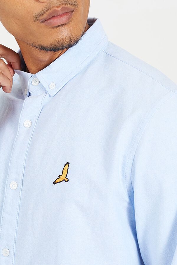 Brave Soul Camisa manga larga azul