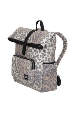 Roxy Mochila de bombazina estampada