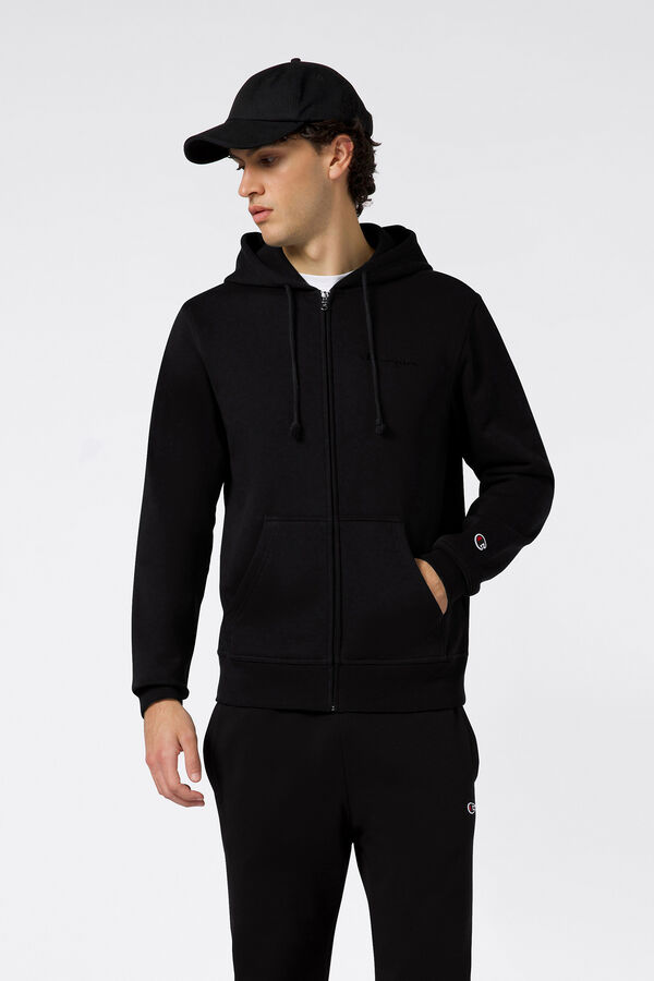 Champion Moletom Champion com Sweatshirt preto