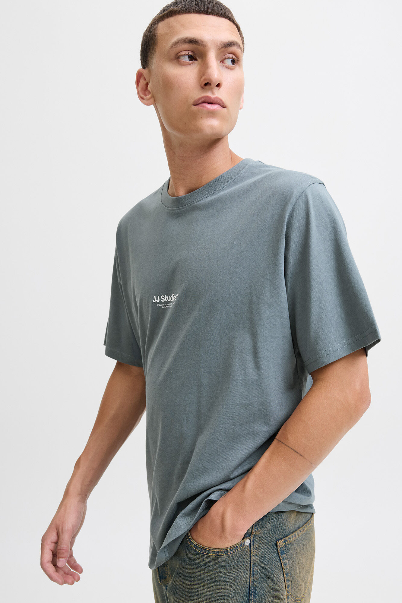 Jack & Jones Pacote com 2 camisetas de modelagem regular