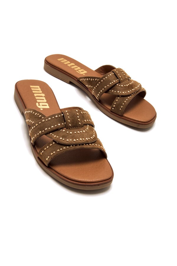 MTNG Flat sandals nude
