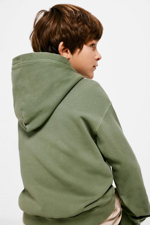 Springfield Boys' logo hoodie green