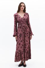 Oxxo Vestido largo morado/lila