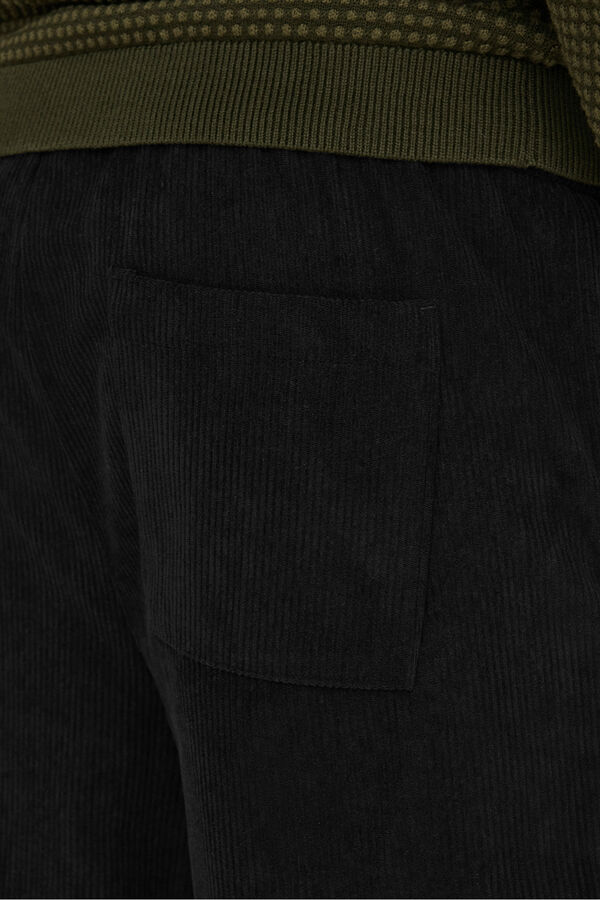 Only & Sons Pantal&oacute;n largo pana negro