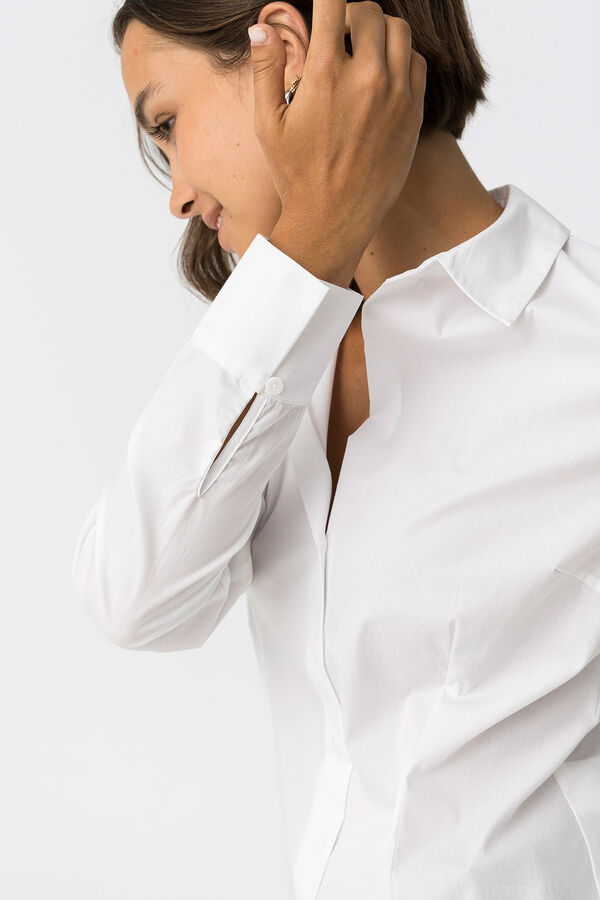 Tiffosi Camisa slim fit blanco