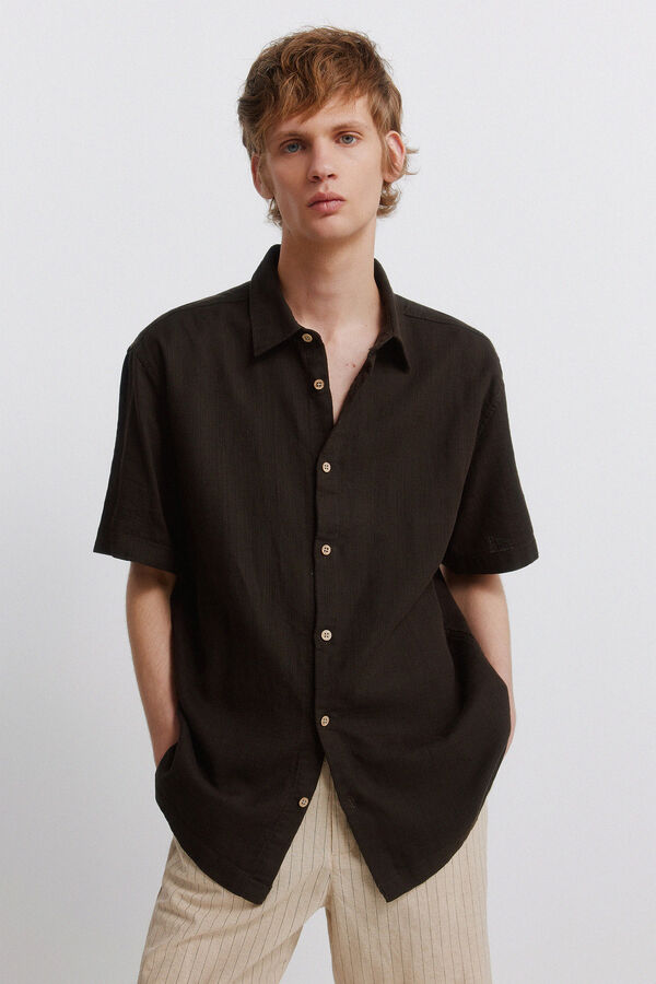 Springfield Rustic short sleeve shirt nude