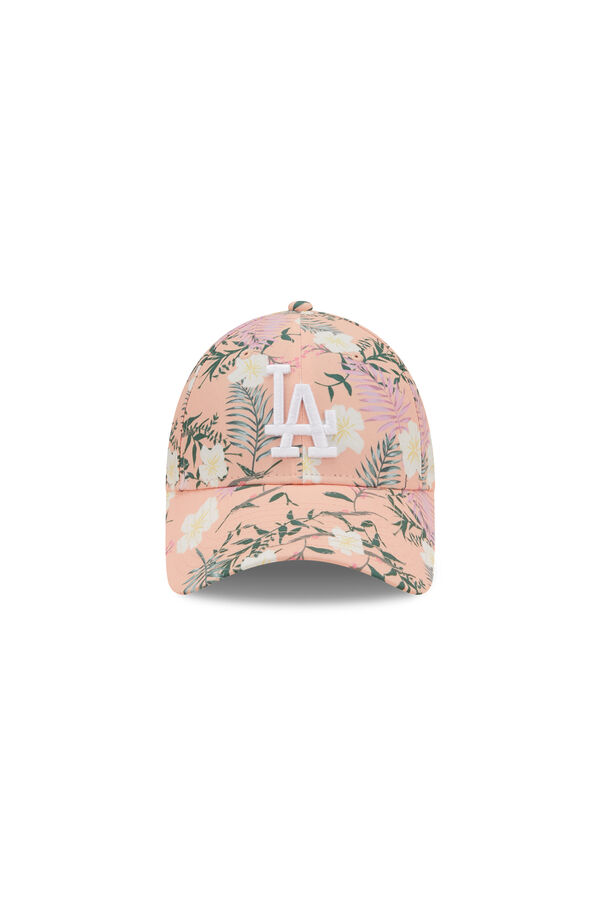 Springfield New Era Los Angeles Dodgers Women's 9FORTY Floral Rosa rouge
