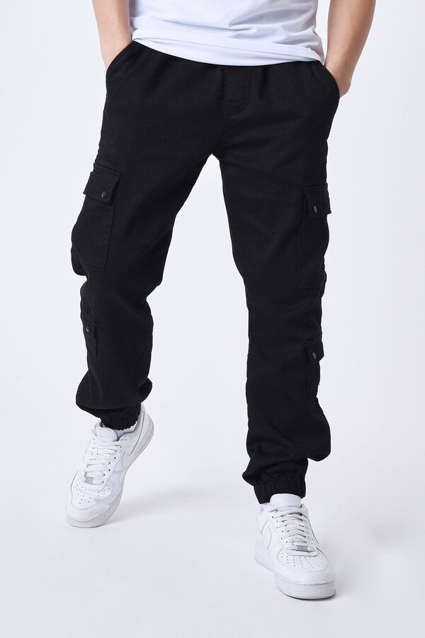 Project X Paris MULTI-POCKET CARGO PANTS black