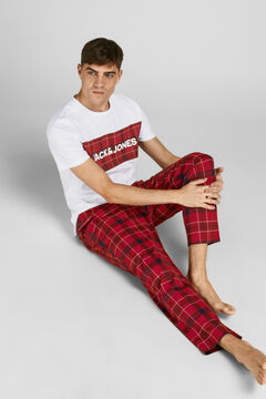 Springfield Pijama algodão vermelho
