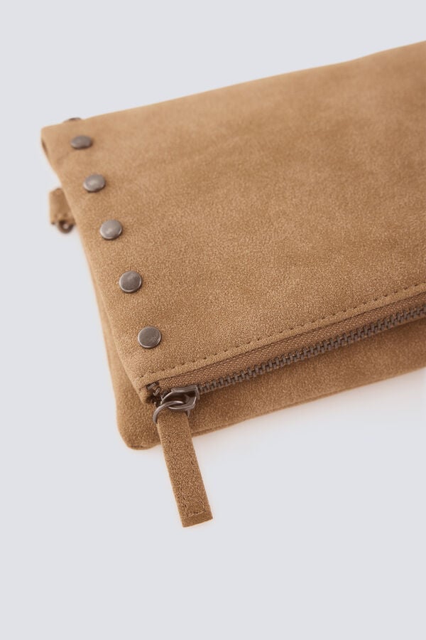 Springfield Studded crossbody bag mink