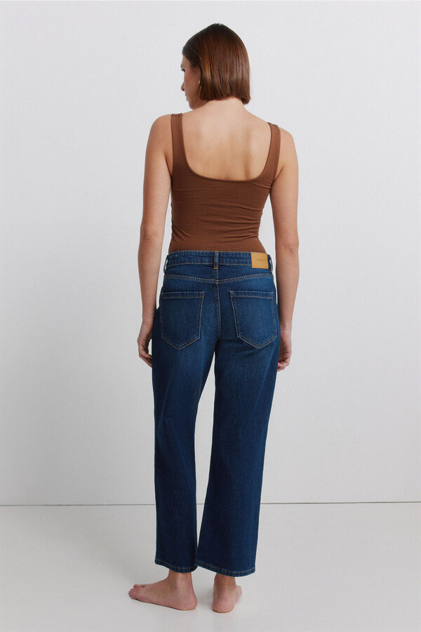 Springfield Mid-rise jeans blue