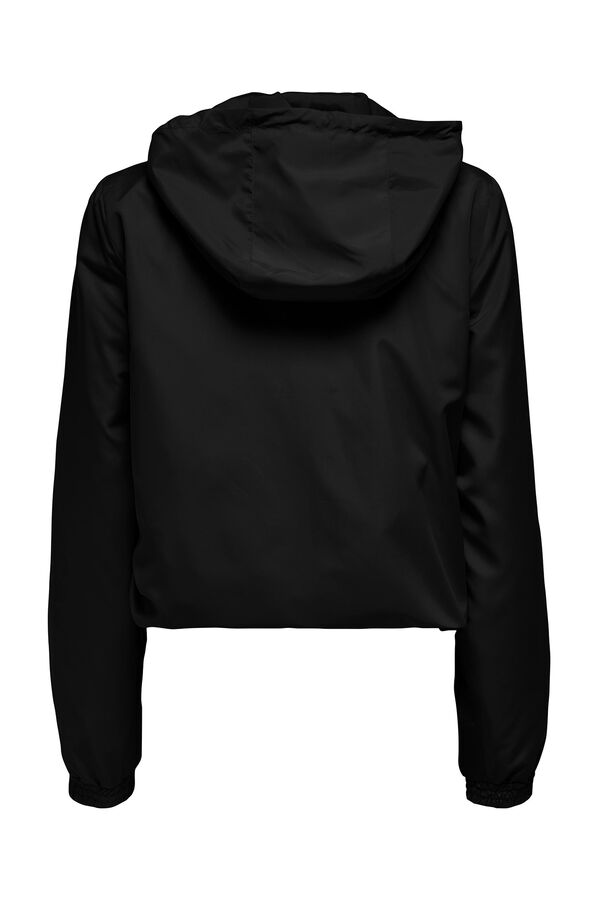 Springfield Lightweight hooded jacket crna