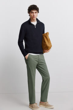 Springfield Comfort structure slim fit chinos
