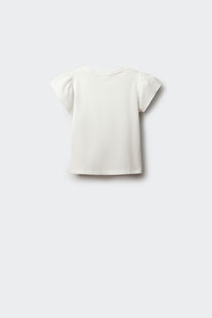 Springfield Kids Camiseta manga corta manga con volantes ni&ntilde;a