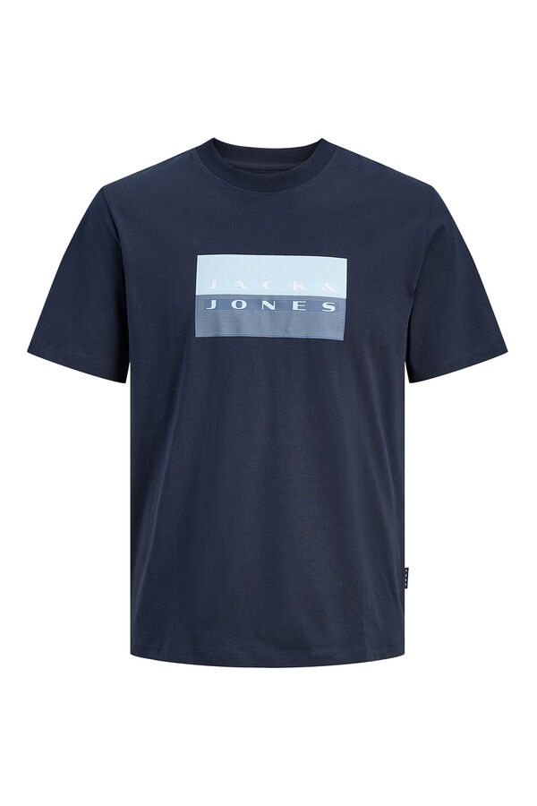 Jack & Jones Junior Camiseta logo azul