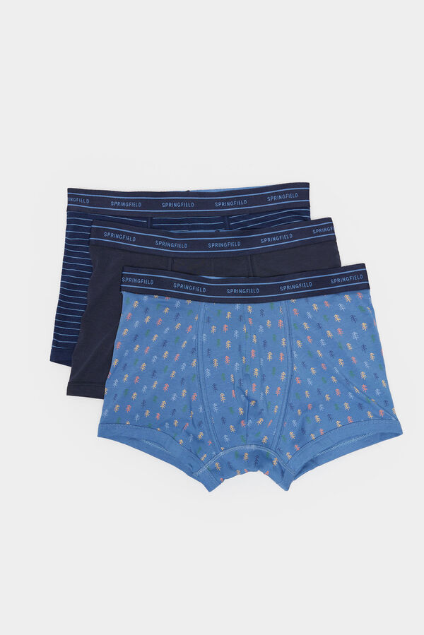 3-pack of printed cotton boxers, Men's boxers and briefs
