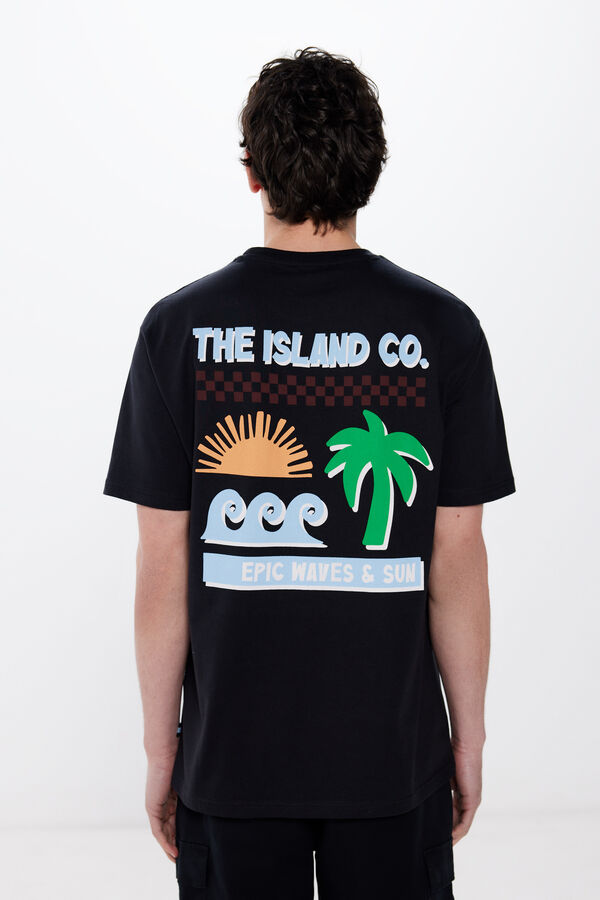 Springfield das Island Co T-Shirt schwarz