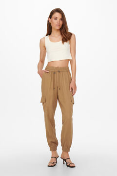 Springfield Floaty cargo trousers brown