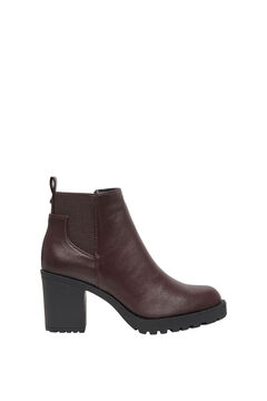 Only Chelsea-Stiefelette mit Absatz aus veganem Leder