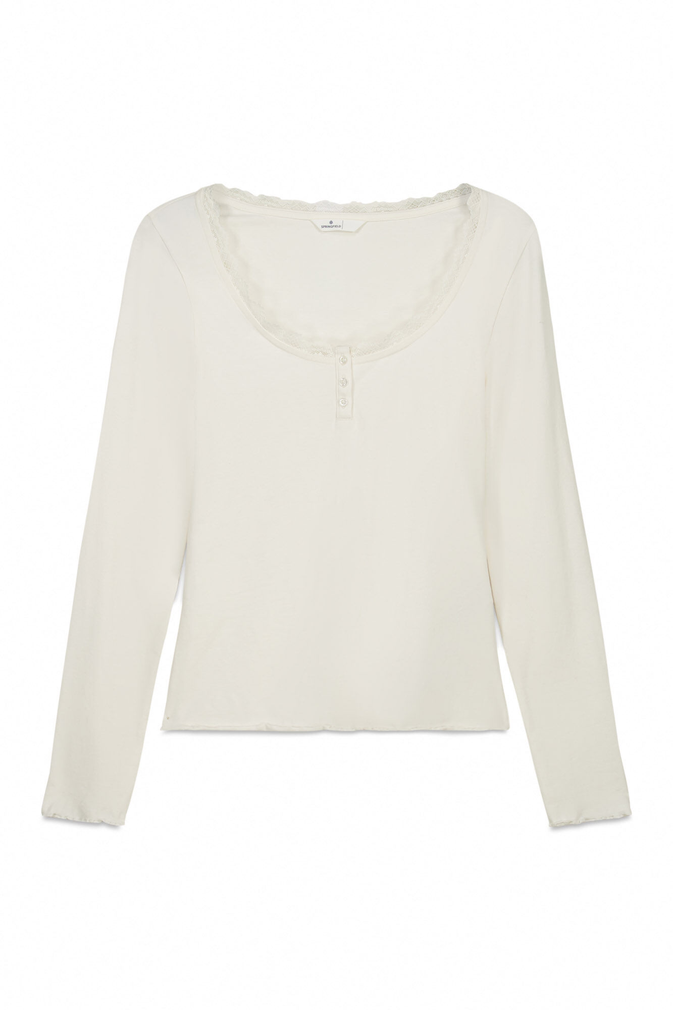 Springfield Lace long sleeve T-shirt
