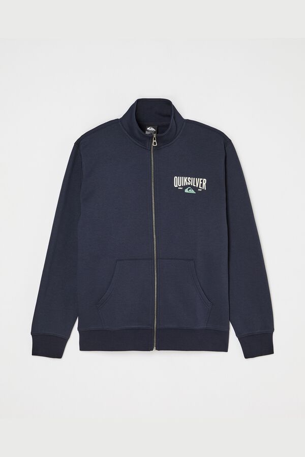 Quiksilver Zip fastening sweatshirt blue