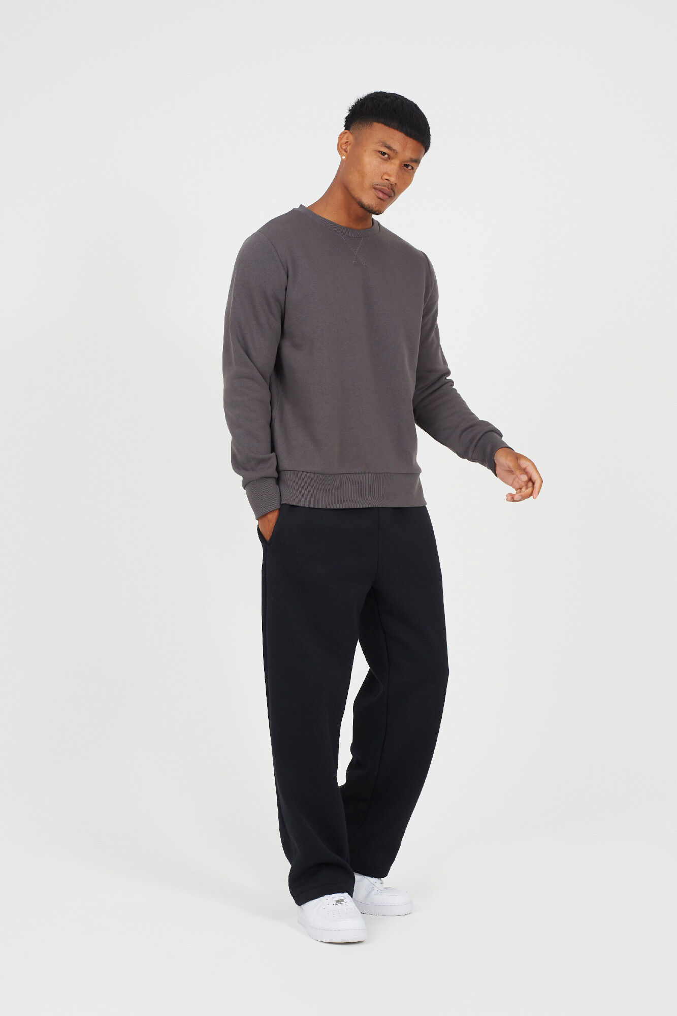 Brave Soul Sudadera cuello redondo