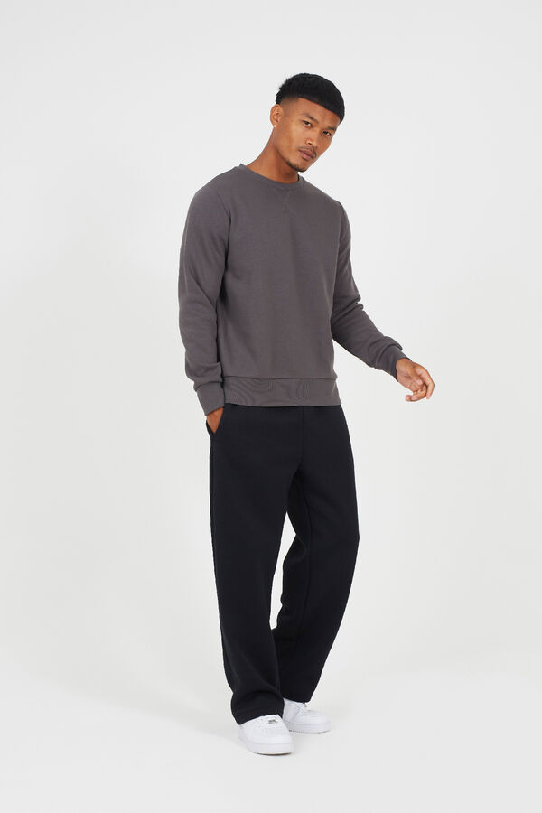 Brave Soul Round neck sweatshirt gris