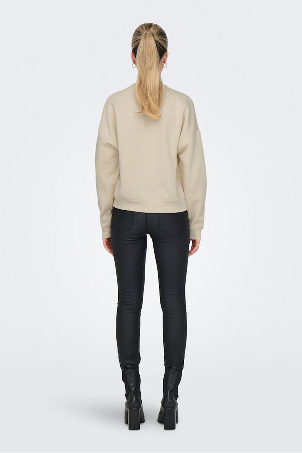 Only Round neck sweatshirt grey