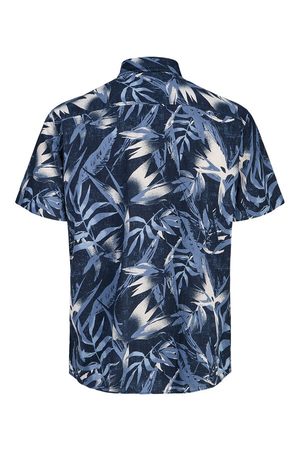 Jack & Jones Junior Printed short sleeve shirt blue