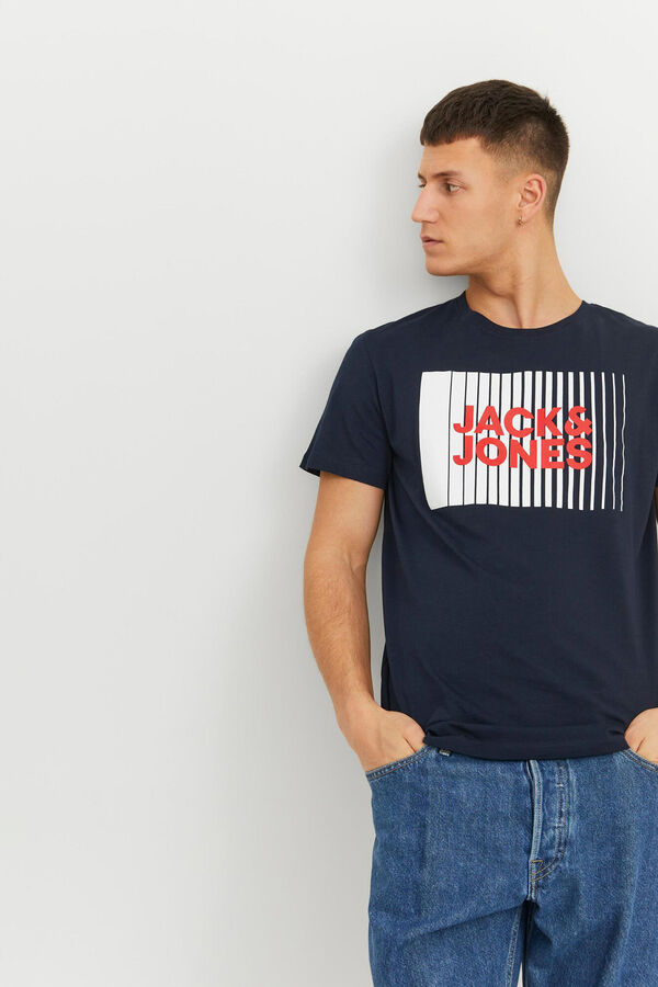 Springfield Camiseta fit estándar navy