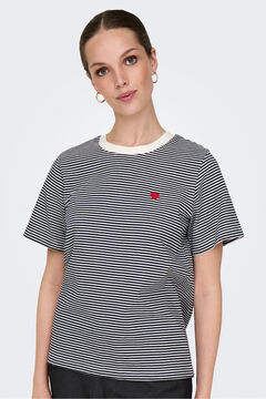 JDY Camiseta manga corta bordado
