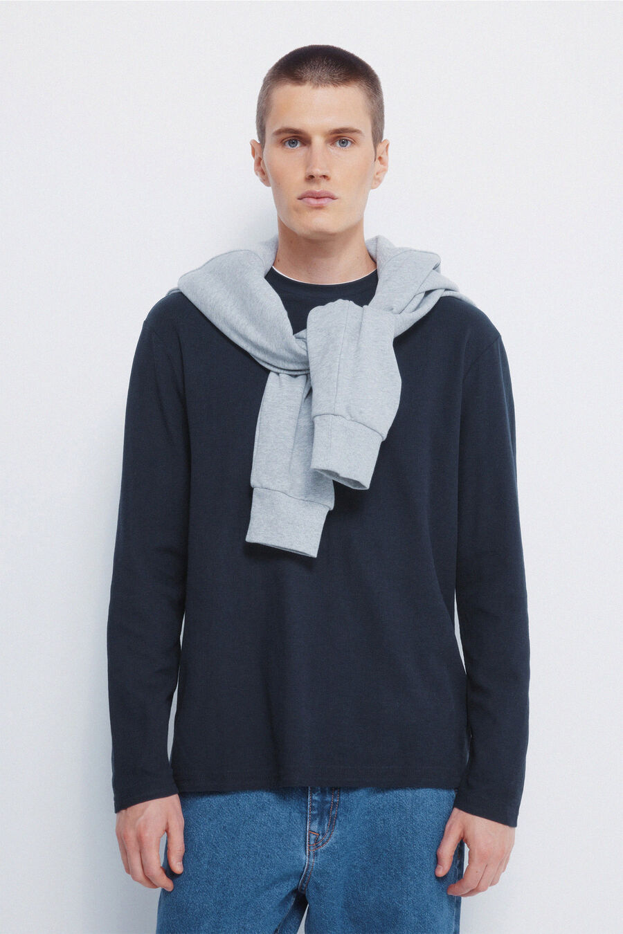 Camiseta doble tejido waffle