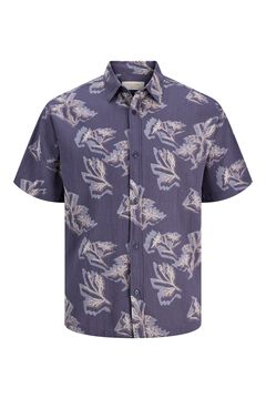 Jack & Jones Bedrucktes Hemd im Relaxed Fit