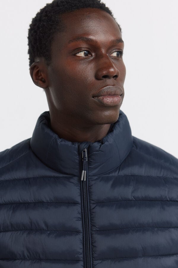 Springfield Quilted gilet blue