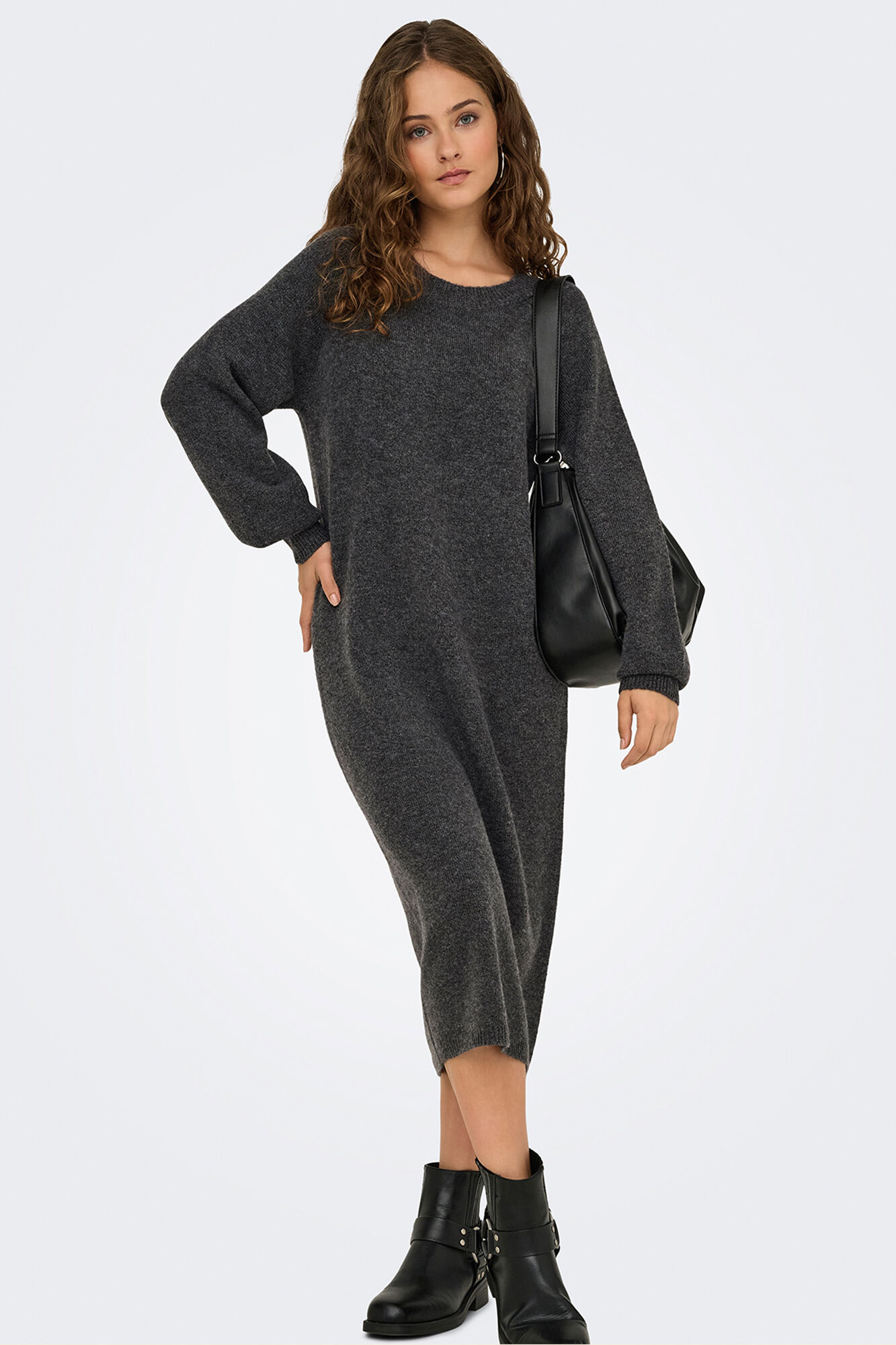 JDY Vestido largo punto