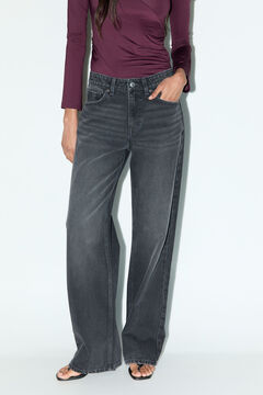Balmohk Jeans straight tiro medio
