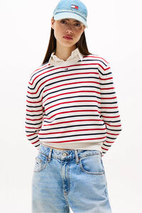 Tommy Jeans Jersey de mujer de rayas