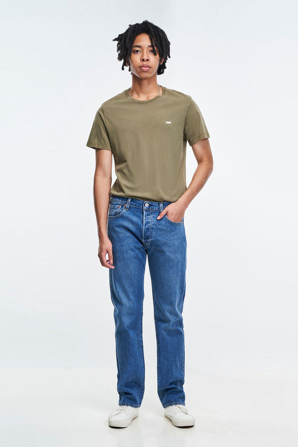 Springfield 501® Original jeans bleuté