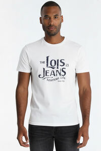 Lois T-shirt de manga curta gr&aacute;fica