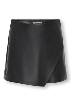 Only Girls Saia-cal&ccedil;a efeito pele