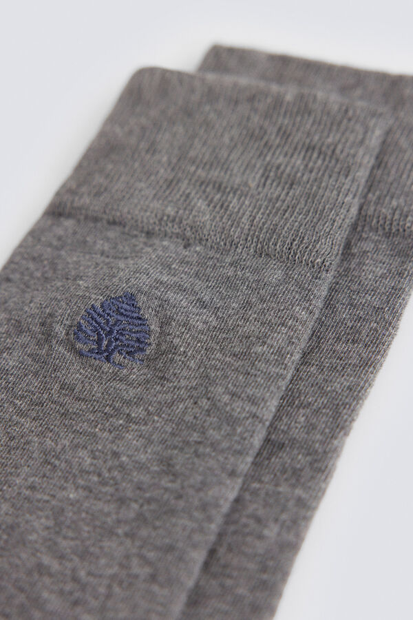 Springfield Basic long sock Logo Springfield grey